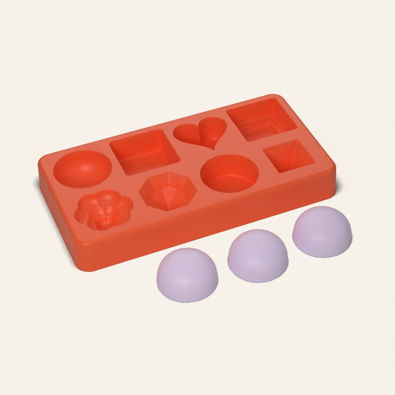 Assorted Chocolates Wax Melt Mold, 8 Cavity