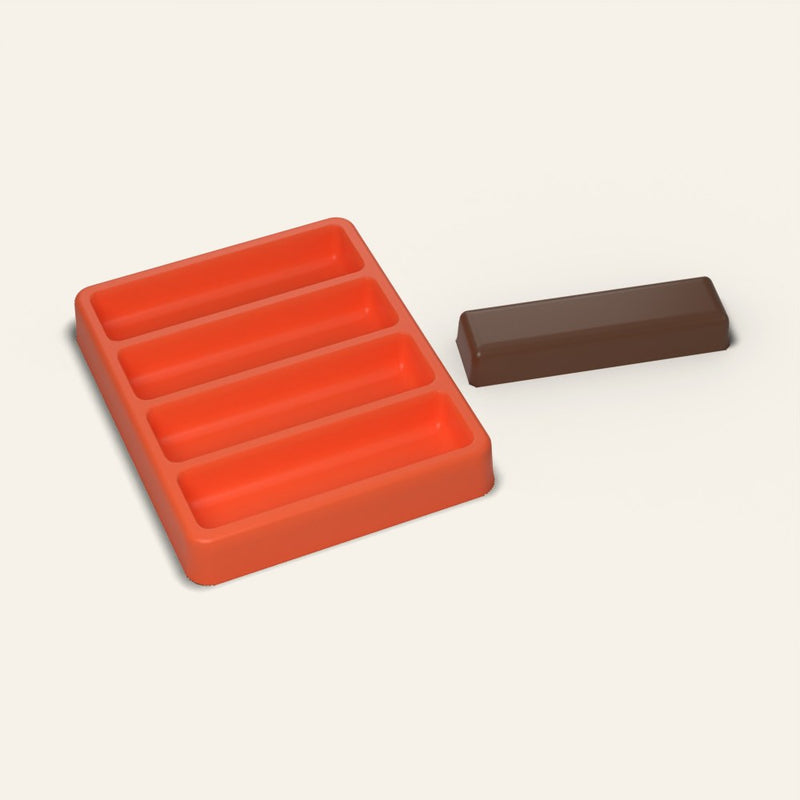 Candy Bar Mold, 4 Cavity