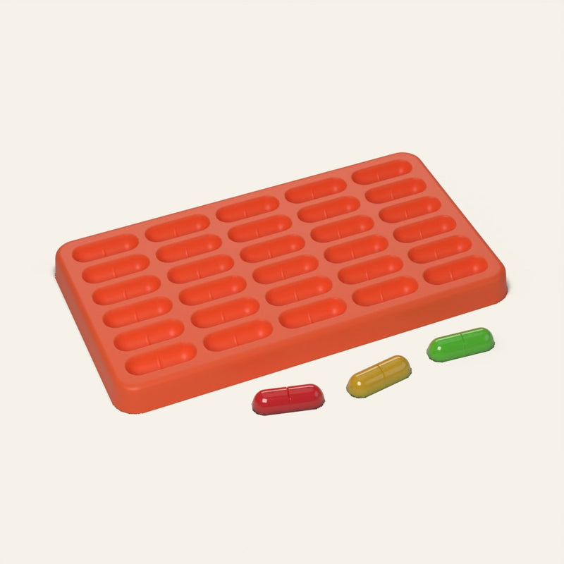 Capsule Candy Mold, 30 Cavity