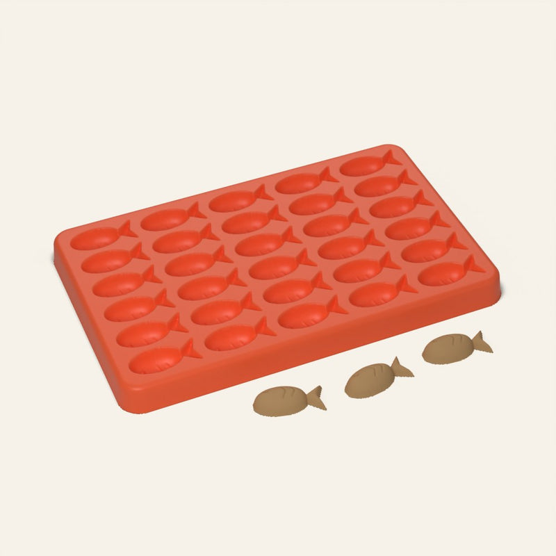 Fish Cat Treat Mold, 30 Cavity