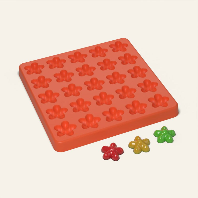 Flower Candy Mold, 25 Cavity