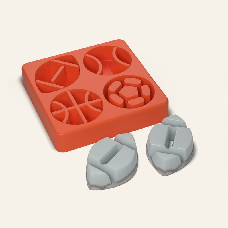 Game Day Ice Mold, 4 Cavity