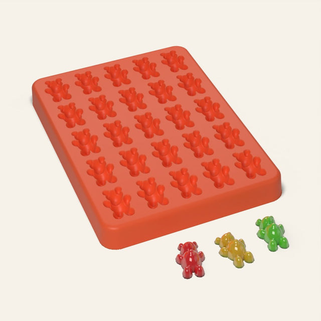 Gummy Bear Mold, 25 Cavity, 3D render