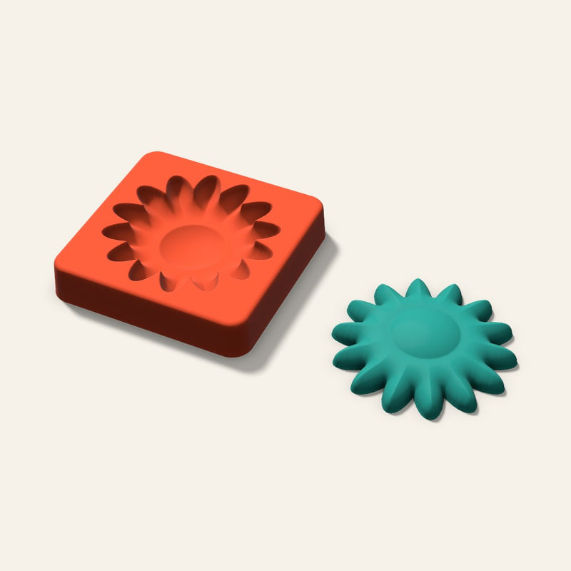 Sunflower Freshie Mold, 3 Inch