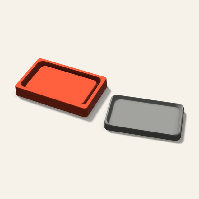 Rectangle Tray Mold, 7 Inch, 3D render