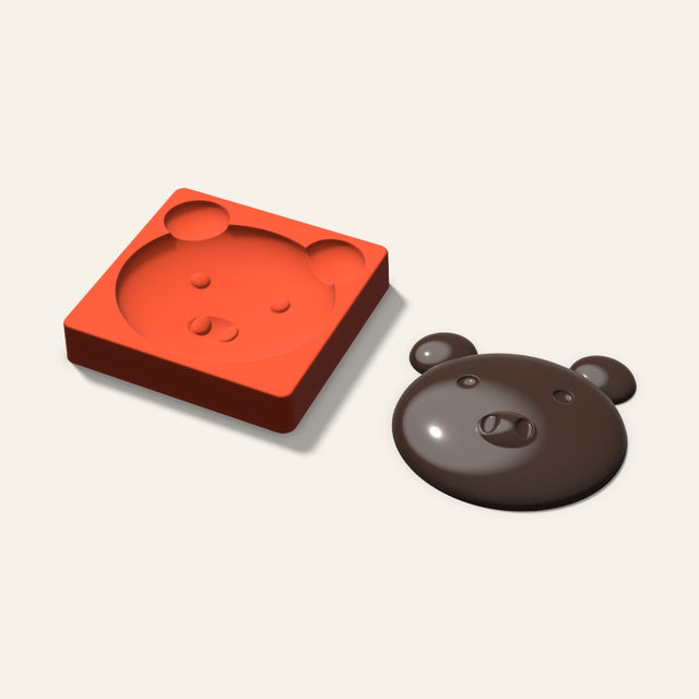 Giant Pig Mold, 6 Inch, 3D render