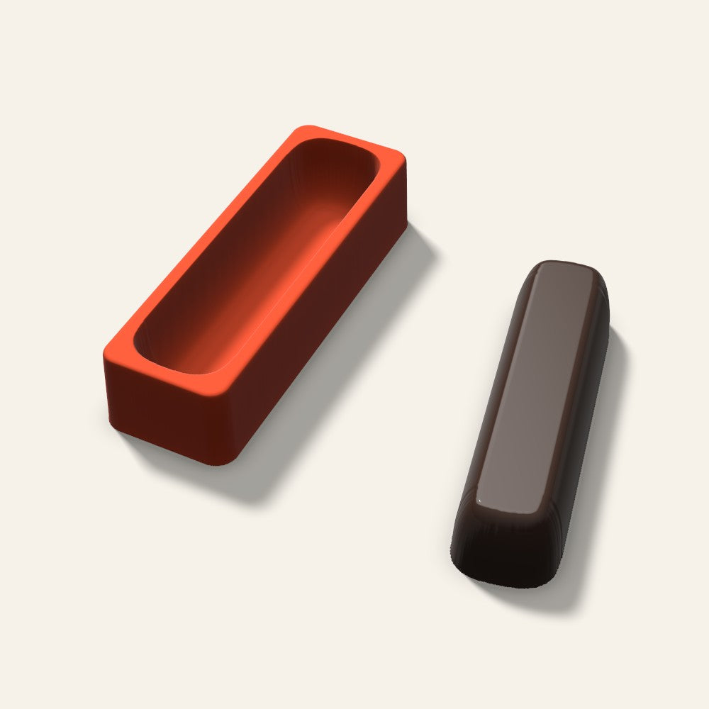 Letter I Mold, 6 Inch, 3D render