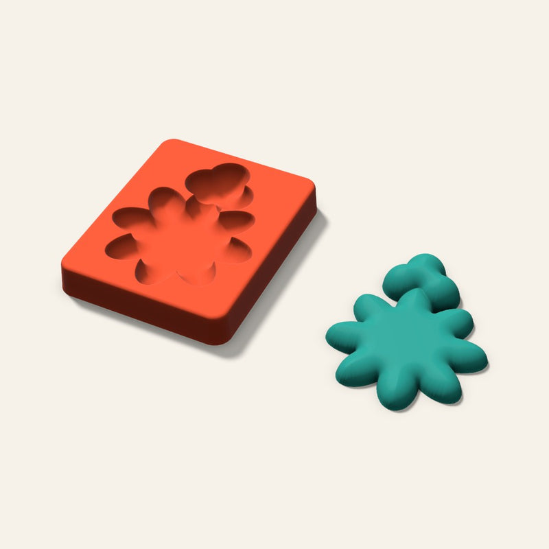 Holly Freshie Mold, 4 Inch
