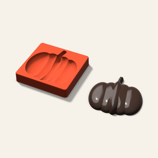 Giant Pumpkin Mold, 6 Inch, 3D render
