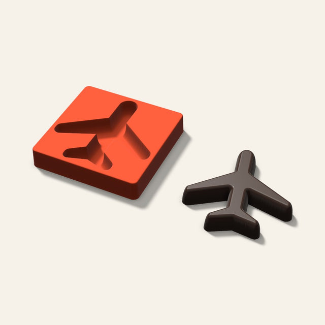 Giant Airplane Mold, 6 Inch, 3D render