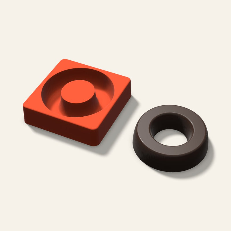Letter O Mold, 4 Inch