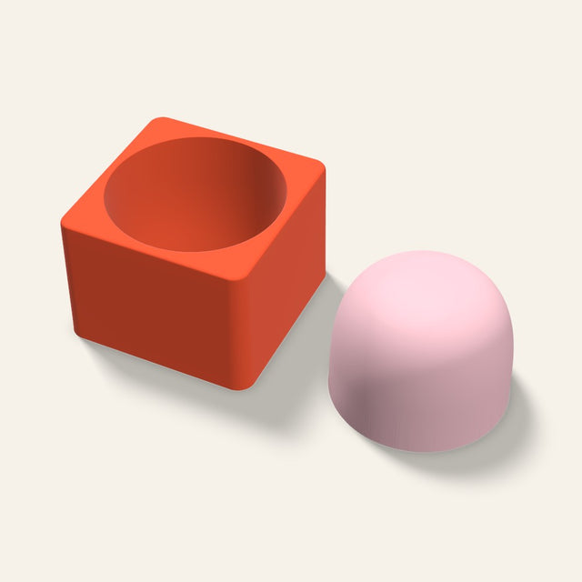 Gumdrop Soap Mold, 3.5 Inch, 3D render