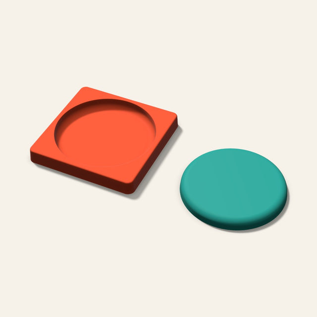 Round Freshie Mold, 5 Inch, 3D render