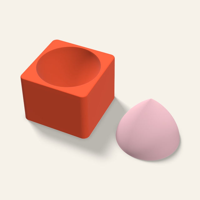 Kiss Drop Soap Mold, 3.5 Inch, 3D render