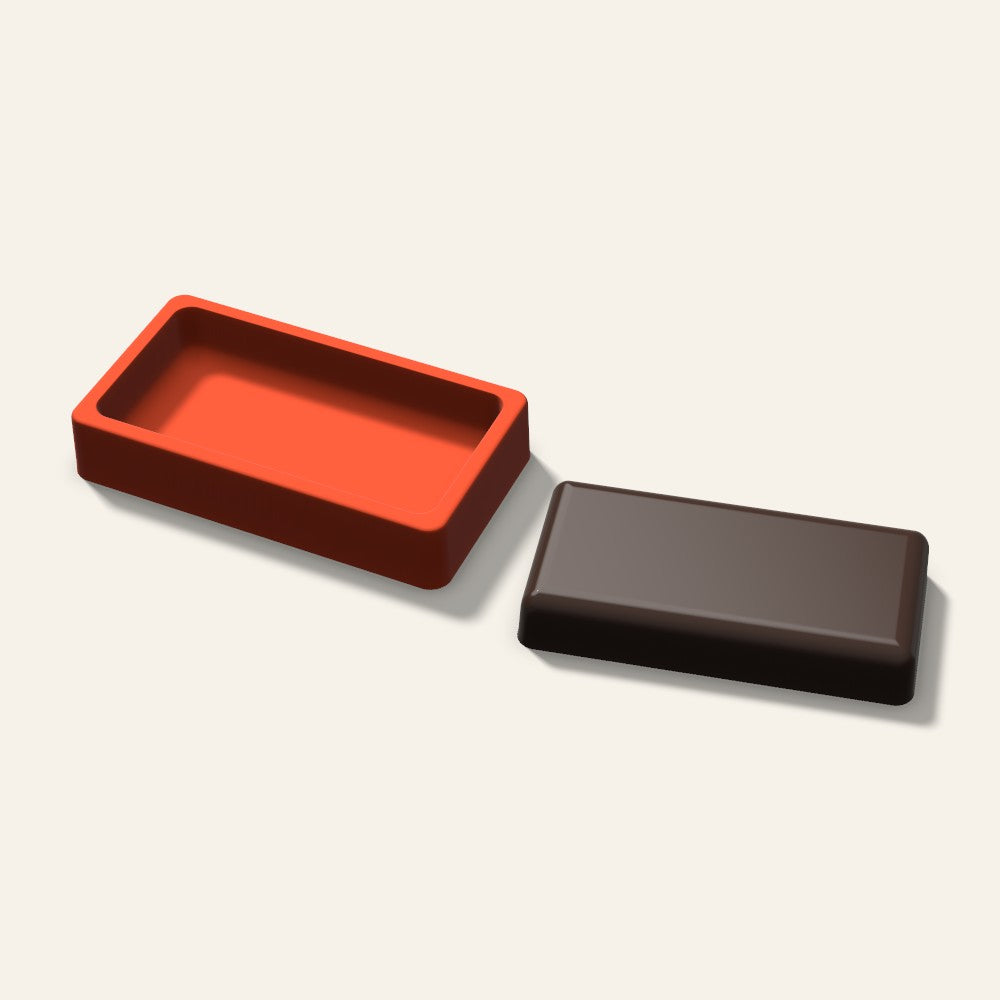 Giant Rectangle Mold, 6 Inch, 3D render