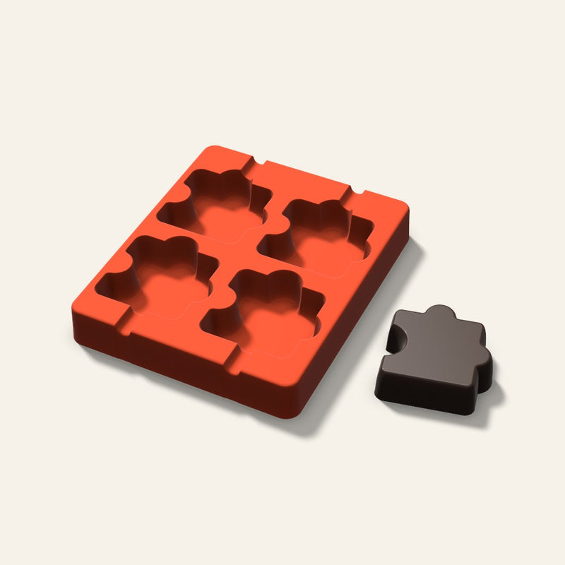Puzzle Cakesicle Mold, 2.5 Inch, 4 Cavity