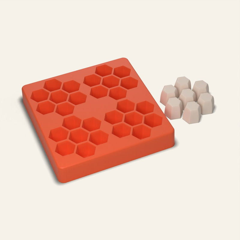 Honeycomb Soap Mold, 4 Cavity