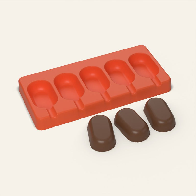 Mini Cakesicle Mold, 2.25 Inch, 5 Cavity