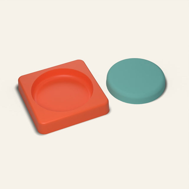 Round 3 Inch Freshie Mold, 3D render